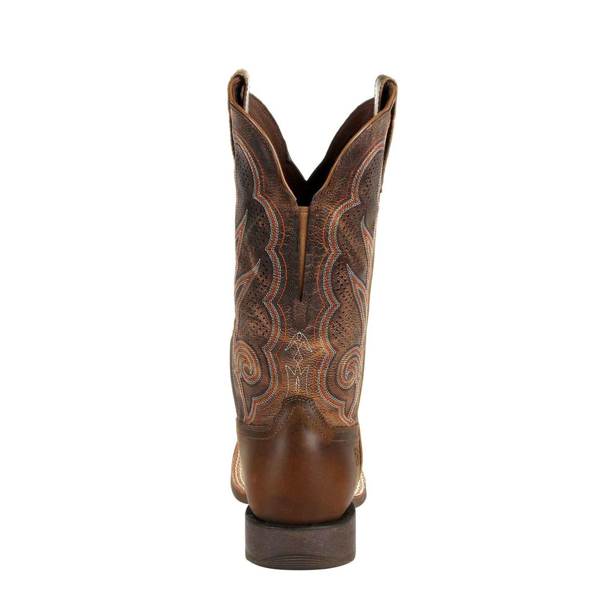 Women's Lady Rebel Pro Western Boots Distressed Cognac