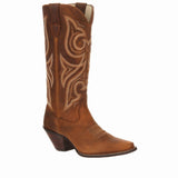 Women's Crush Western Boots Distressed Cognac