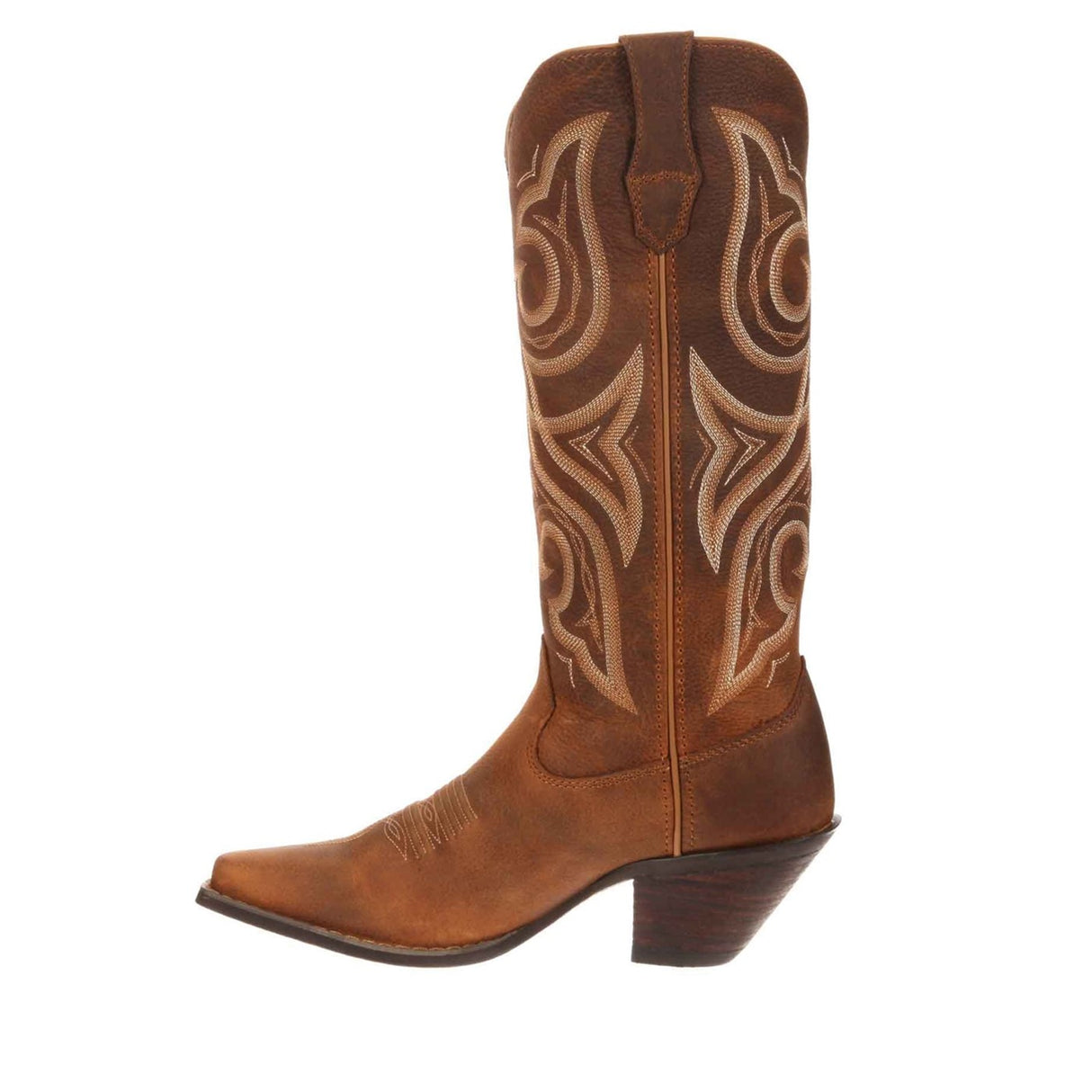 Women's Crush Western Boots Distressed Cognac