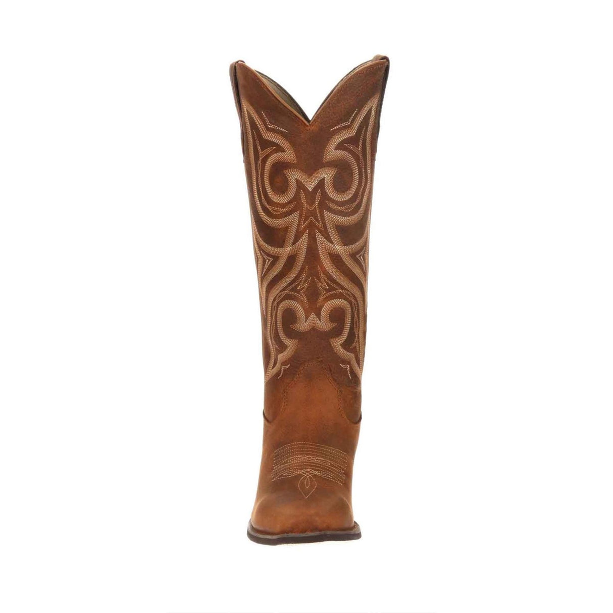 Women's Crush Western Boots Distressed Cognac