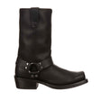 Women's Harness Biker Boots Black