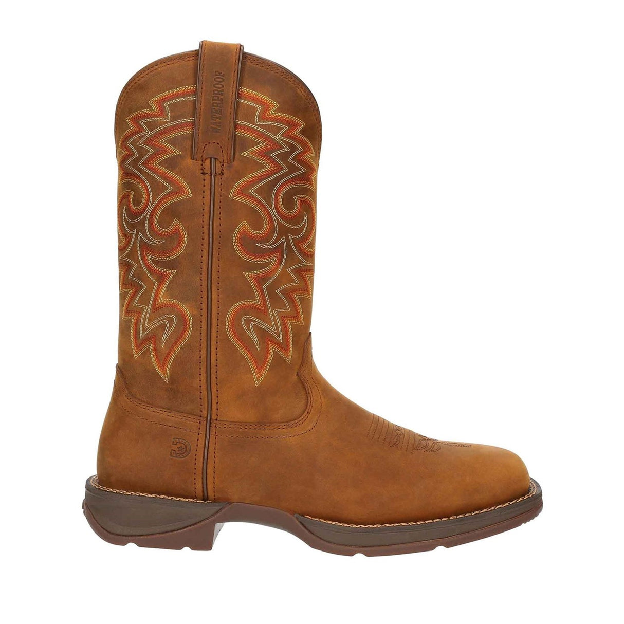 Men's Rebel Waterproof Western Boots Russet