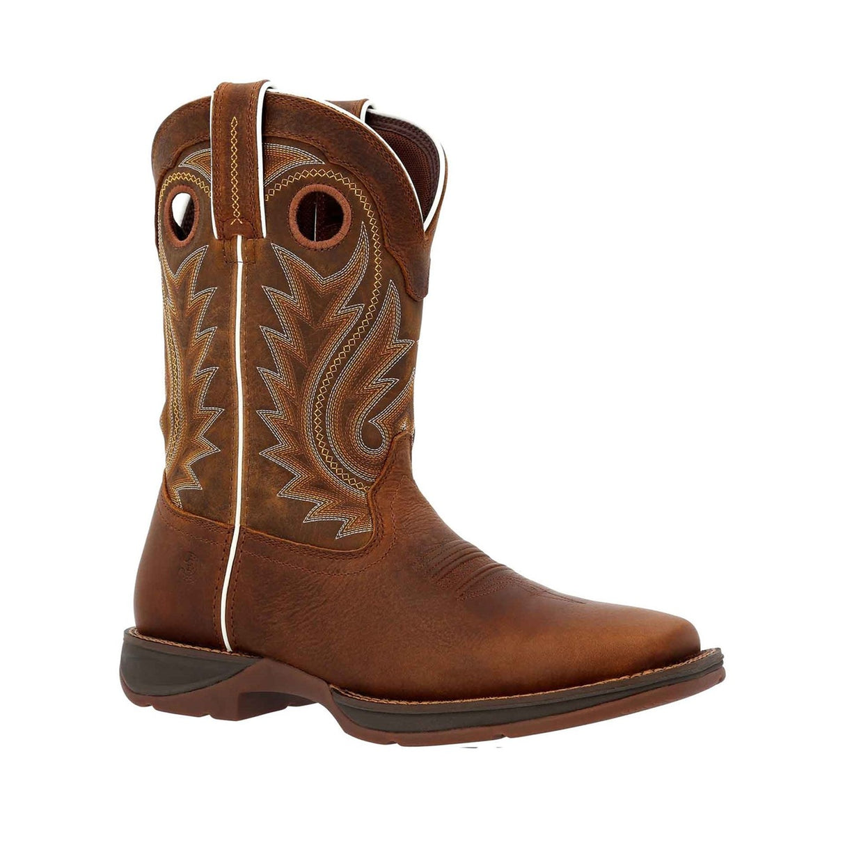 Men's Rebel Western Boots Saddle Brown