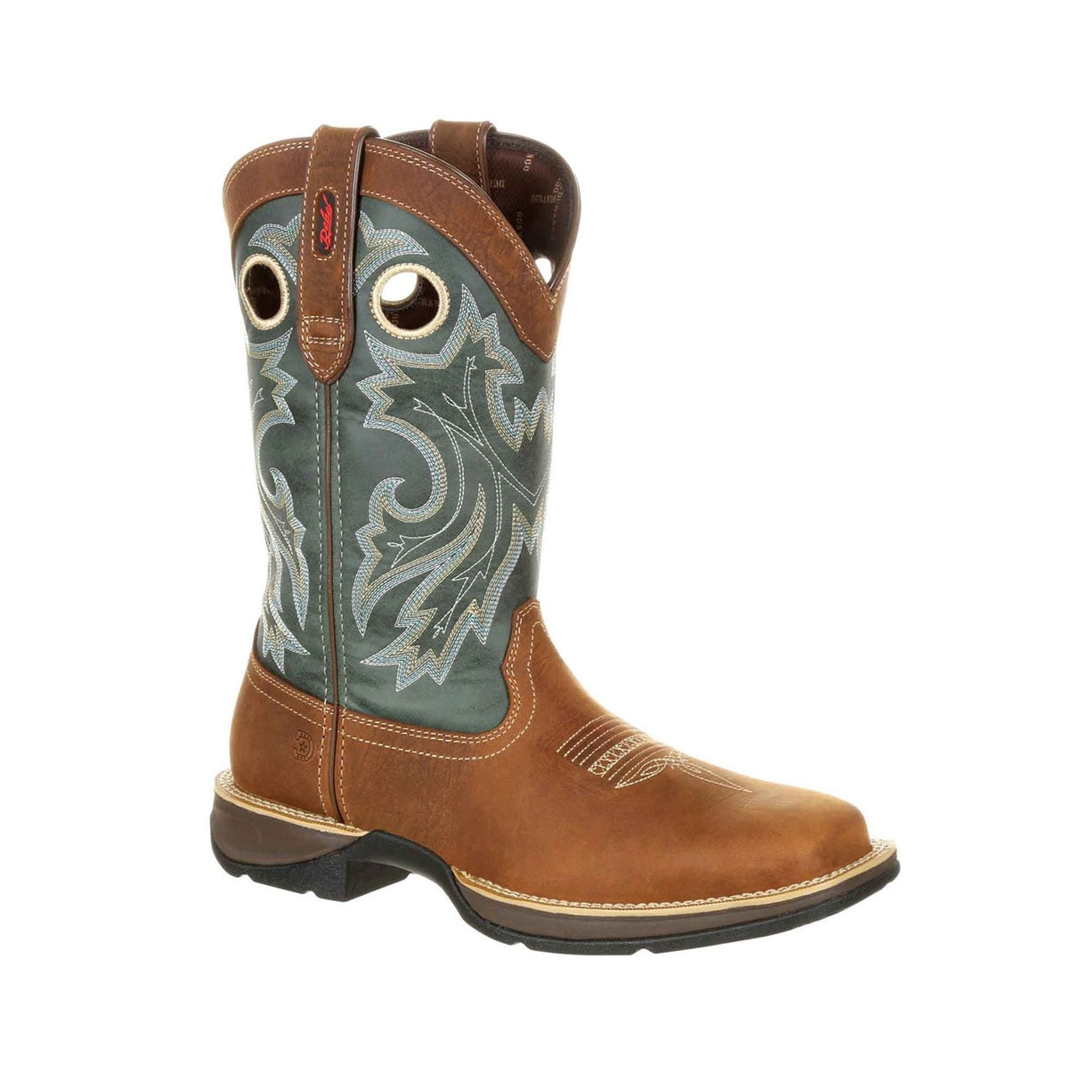 Men's Rebel Western Boots Saddlehorn and Clover