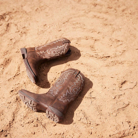 Men's Rebel Western Boots Brown