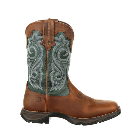 Women's Lady Rebel Waterproof Western Boots Brown Evergreen