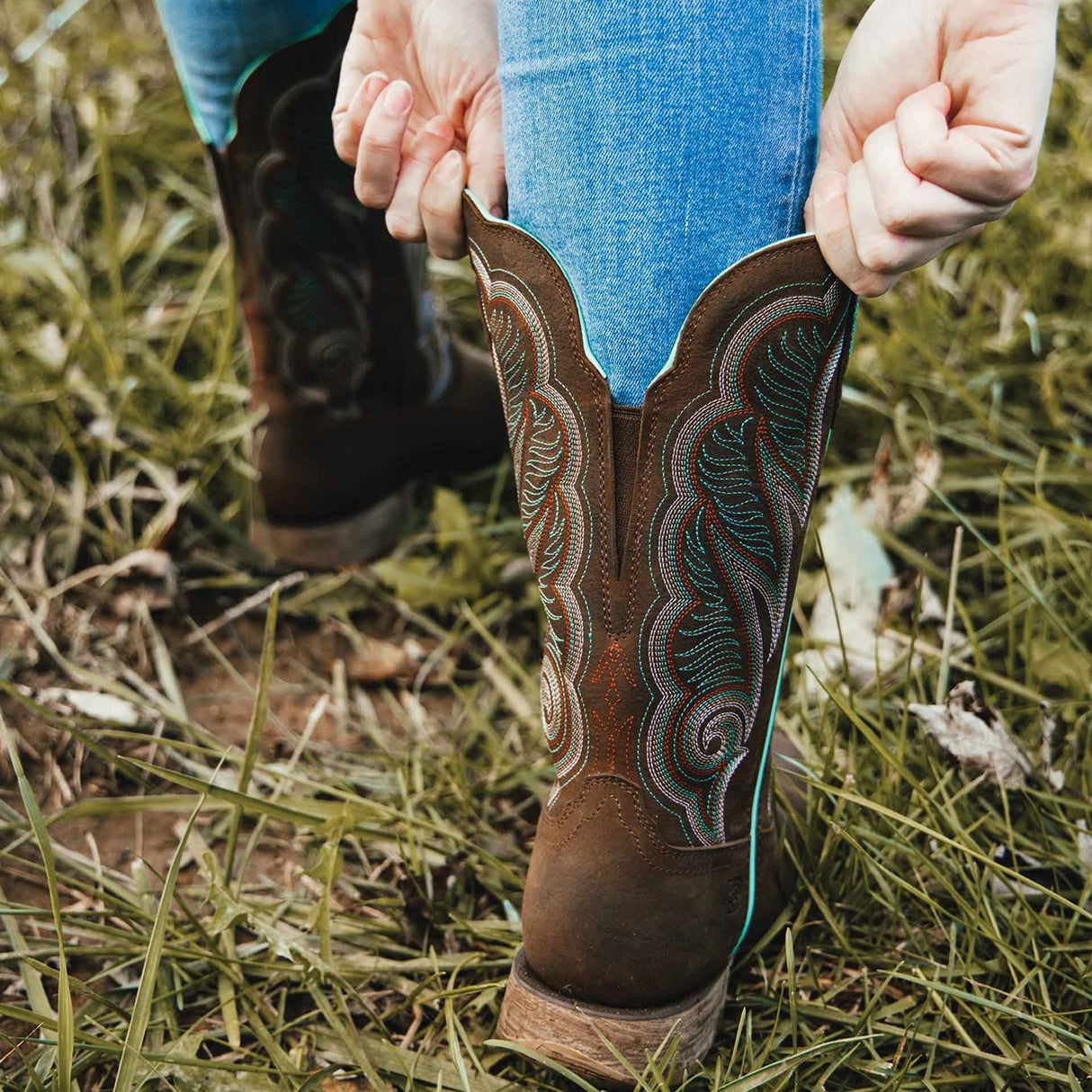 Women's Lady Rebel Pro Western Boots Juniper Brown